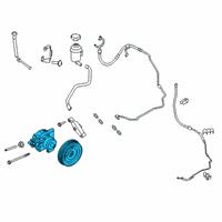 OEM 2015 Ford Transit-350 Power Steering Pump Diagram - CC1Z-3A674-D