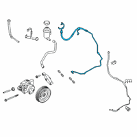 OEM 2016 Ford Transit-150 Pressure Hose Diagram - CK4Z-3A719-B