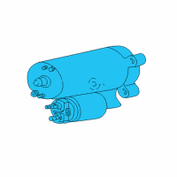 OEM Mercury Tracer Starter Diagram - F3RZ-11002-BRM