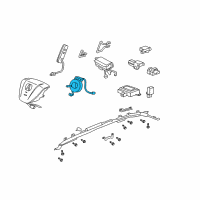 OEM Reel Assembly, Cable (Furukawa) Diagram - 77900-STX-A01