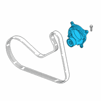 OEM 2022 BMW 530e xDrive MECHANICAL BELT TENSIONER Diagram - 11-28-9-455-975