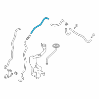 OEM 2016 Honda CR-Z Tube (400MM) Diagram - 76838-TM0-T01
