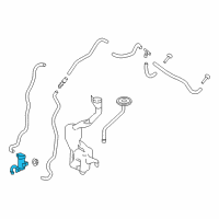 OEM 2016 Honda CR-Z Pump Set, Washer Diagram - 76846-TK6-A02