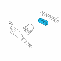 OEM 2021 Lincoln Navigator Ignition Immobilizer Module Diagram - F2GZ-15607-D