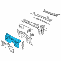 OEM 2005 Ford Explorer Insulator Diagram - 6L2Z-7801670-C