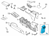 OEM 2021 Ford Bronco Sport SUPPORT Diagram - M1PZ-78045D72-AA