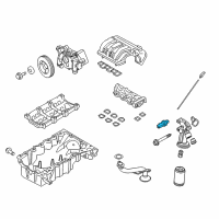 OEM Ford E-350 Econoline Oil Gauge Sending Unit Diagram - GC3Z-9278-B