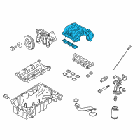 OEM 2013 Ford Edge Intake Manifold Diagram - FT4Z-9424-D