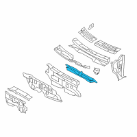 OEM Ford Edge Reinforce Panel Diagram - 7T4Z-7802030-A