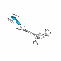 OEM 2007 Cadillac STS Exhaust Manifold Diagram - 12638993