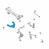 OEM 2005 Kia Amanti Arm Assembly Rear Upper, LH Diagram - 551103F000