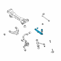 OEM 2004 Kia Amanti Arm Assembly-Rear Center, RH Diagram - 552103F000