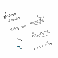 OEM 2005 Dodge Sprinter 3500 Clamp-Exhaust Diagram - 5103923AA