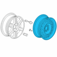 OEM Chrysler Pacifica Steel Wheel Diagram - 4766601AD