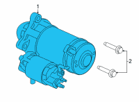 OEM 2022 Ford F-150 STARTER MOTOR ASY Diagram - ML3Z-11002-C