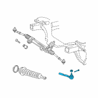 OEM 1998 Dodge Dakota Center Link Diagram - 52039000