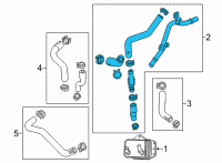 OEM 2020 Cadillac XT4 Outlet Pipe Diagram - 55510923