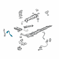 OEM 2020 Honda Fit Sensor, Oxygen Diagram - 36532-5R0-004