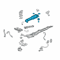 OEM 2019 Honda Fit Canister Assembly Diagram - 17011-T5R-A01