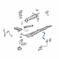 OEM Honda Fit Sensor, Air Fuel Ratio Diagram - 36531-5R0-003