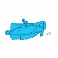 OEM Toyota Corolla Daytime Run Lamp Diagram - 81440-02020