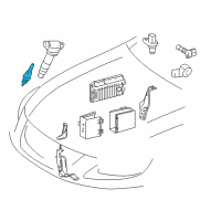OEM Lexus ES350 Spark Plug Diagram - 90919-01263
