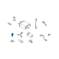 OEM 2003 Infiniti M45 Valve Assembly-SOLENOID Diagram - 14956-38U01