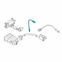 OEM Kia Forte Koup Oxygen Sensor Assembly Diagram - 392102E200