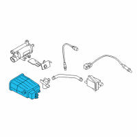 OEM 2015 Kia Soul Canister Assembly Diagram - 314102K600