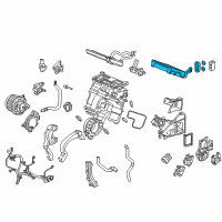 OEM Evaporator Sub-Assembly Diagram - 80215-TZ5-A43