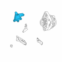 OEM 1998 Nissan Altima Bracket-Alternator Diagram - 11710-9E000