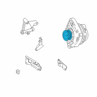 OEM 2001 Nissan Altima Pulley Assy Diagram - 23150-9E000