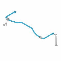 OEM Acura MDX Spring, Rear Stabilizer Diagram - 52300-S3V-A02