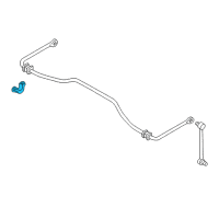 OEM Honda Holder, Stabilizer Bush Diagram - 52308-S0E-000