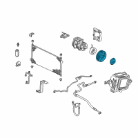 OEM 2000 Honda Accord Clutch Set Diagram - 38900-PAA-A01