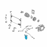 OEM Honda Accord Hose, Discharge Diagram - 80315-S84-A01