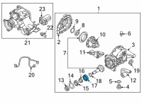 OEM Kia Bearing-PINION, INR Diagram - 530424G100