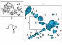 OEM Hyundai Tucson CARRIER ASSY-DIFFERENTIAL Diagram - 53000-4G200