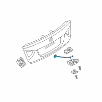 OEM BMW 328i Bowden Cable, Emergency Unlocking Diagram - 51-24-7-149-539