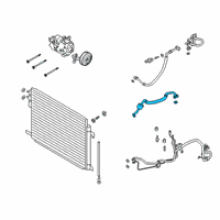 OEM 2022 Ford Explorer Pressure Tube Diagram - L1MZ-19D742-DA