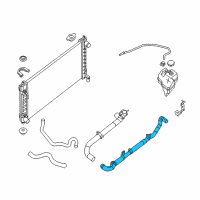 OEM 2016 Nissan Maxima Hose-Radiator, Lower Diagram - 21503-3NT5D