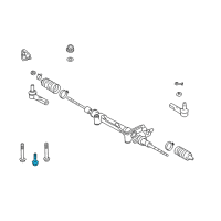 OEM 2021 Lexus LX570 Bolt, FLANGE Diagram - 91552-C1485