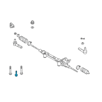 OEM 2020 Lexus LX570 Bolt, FLANGE Diagram - 91552-C1485