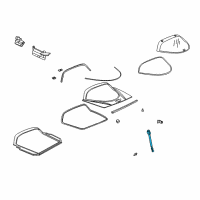 OEM 2000 Chevrolet Corvette Strut Diagram - 10429204