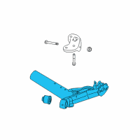 OEM 2013 Ford Fiesta Axle Beam Diagram - BE8Z-5035-A