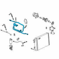 OEM 1997 Chevrolet Camaro Hose & Tube Assembly Diagram - 19213721