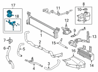 OEM 2021 Lexus RX450h Pump Assy, Oil W/Motor Diagram - 35300-48020