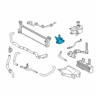 OEM 2021 Lexus RX450h Pump Assy, Water W/Motor Diagram - G9040-52020