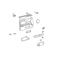 OEM Buick Regal Switch, Dr Lock Diagram - 10256584