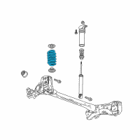 OEM 2018 Chevrolet Bolt EV Coil Spring Diagram - 42477247